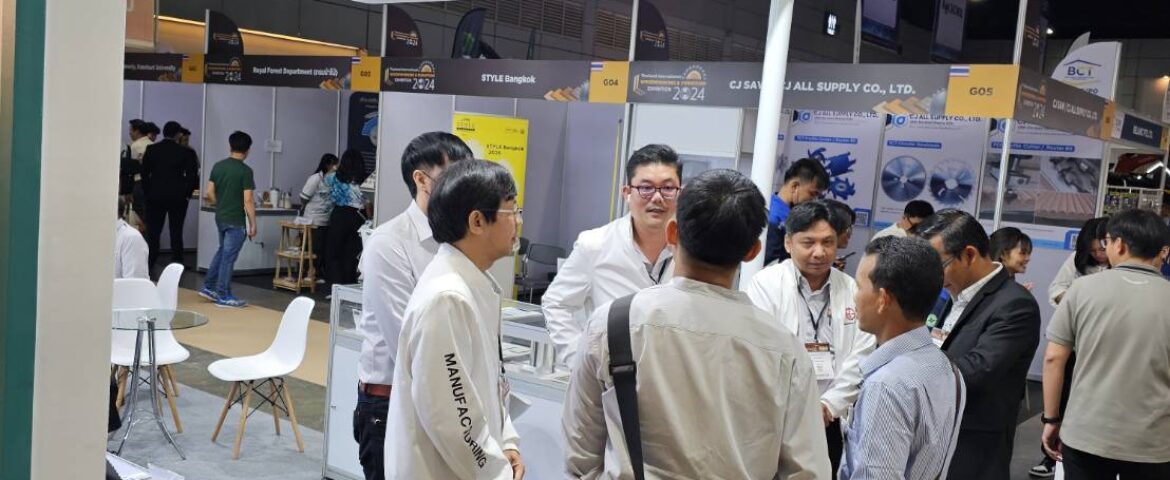 ภาพบรรยากาศงาน Thailand International Woodworking & Furniture Exhibition 2024