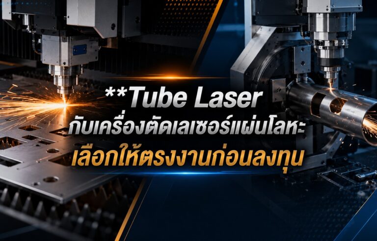 Tube Laser กับเครื่องตัดเลเซอร์แผ่นโลหะ เลือกให้ตรงงานก่อนลงทุน