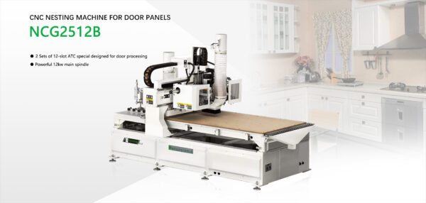 CNC Nesting Machine for Door Panels NCG2512B
