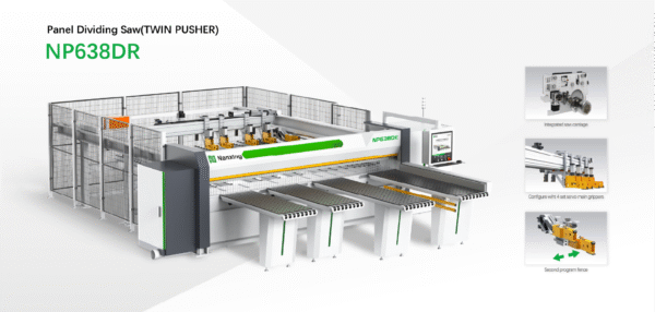 Panel Dividing Saw (Twin pusher) NP638DR